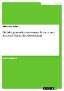 Die Akzeptanz des autonomen Fahrens von Automobilen in der Gesellschaft