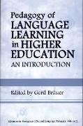 Pedagogy of Language Learning in Higher Education