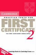 Audio Cassette Bd. 2 - Cambridge First Certificate in English