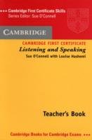 Cambridge First Certificate listening and Speaking Teacher's Book