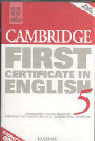 Audio Cassette Bd. 5 - Cambridge First Certificate in English