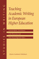 Teaching Academic Writing in European Higher Education