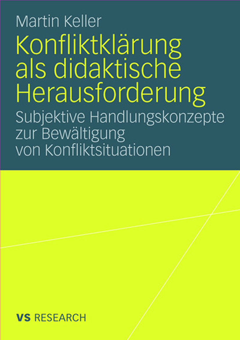 Konfliktklärung als didaktische Herausforderung