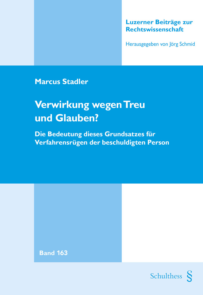 Verwirkung wegen Treu und Glauben?